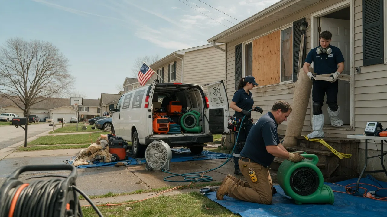 Water Damage Restoration in Springfield, ME near me